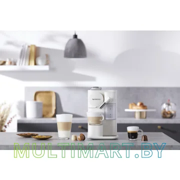 Капсульная кофеварка DeLonghi Lattissima One Evo EN510.W картинка 6